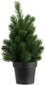 Kunstboom/kunst kerstboom groen 45 cm - Kunstkerstboom