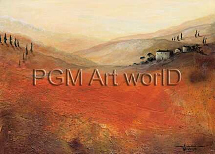 Kunstdruk Anne Waldvogel - Toskana I 70x50cm Divers - 70x50 cm