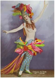 Kunstdruk - Casino de Paris Mlle Florisse 30x40cm Divers - 30x40 cm