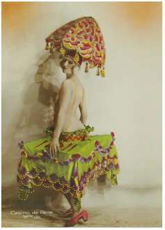 Kunstdruk - Casino de Paris Mlle Jo 30x40cm Divers - 30x40 cm