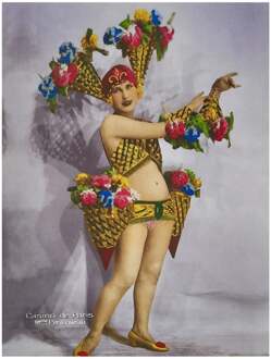 Kunstdruk - Casino de Paris Mlle Paslowski 30x40cm Divers - 30x40 cm