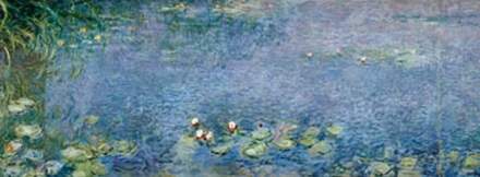 Kunstdruk Claude Monet - Seerosen I 138x51cm Divers - 138x51 cm