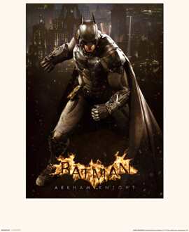 Kunstdruk DC Batman Arkham Knight 30x40cm Divers - 30x40 cm