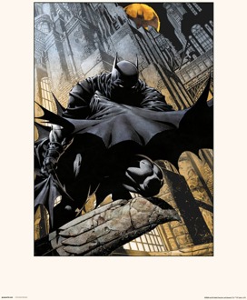 Kunstdruk DC Comics Batman Gargoyle 30x40cm Divers - 30x40 cm