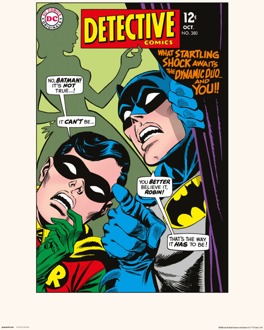 Kunstdruk DC Detective Comics 380 30x40cm Divers - 30x40 cm