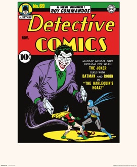 Kunstdruk DC Detective Comics 69 30x40cm Divers - 30x40 cm