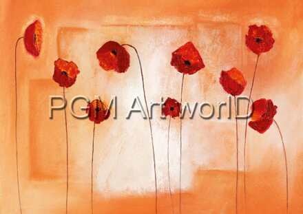 Kunstdruk Erika Heinemann - Poppy Meeting 30x21cm Divers - 30x21 cm