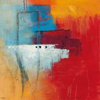Kunstdruk Flory Aerts - Evening wind 70x70cm Divers - 70x70 cm