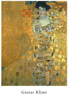 Kunstdruk Gustav Klimt - Adele Bloch-Bauer 50x70cm Divers - 50x70 cm