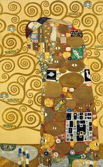Kunstdruk Gustav Klimt - Die Erfüllung 85x138cm Divers - 85x138 cm