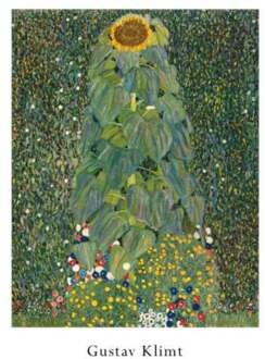 Kunstdruk Gustav Klimt - Die Sonnenblume 50x70cm Divers - 50x70 cm