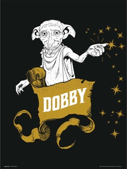 Kunstdruk Harry Potter Dobby 30x40cm Divers - 30x40 cm