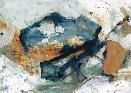 Kunstdruk Heinz Göbel - Schwebender Fels 70x50cm Divers - 70x50 cm