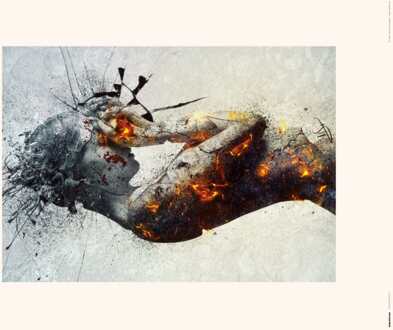 Kunstdruk Mario Sanchez - Nevado Delibiration 40x30cm Divers - 40x30 cm