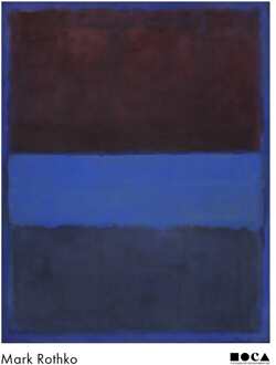 Kunstdruk Mark Rothko No. 61 Rust and Blue 71x91,5cm Divers - 71x91.5 cm