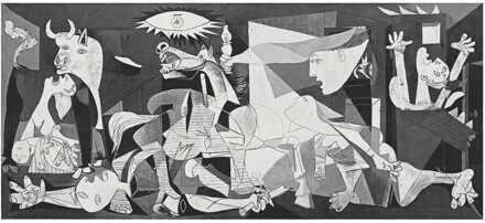 Kunstdruk Pablo Picasso - Guernica 100x50cm Divers - 100x50 cm