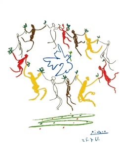 Kunstdruk Pablo Picasso - La Ronde de la Jeunesse 60x80cm Divers - 60x80 cm