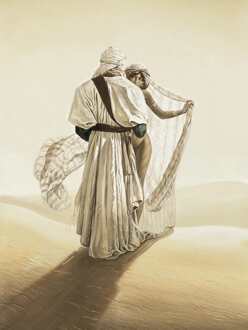 Kunstdruk Renato Casaro - Shalimar 60x80cm Divers - 60x80 cm