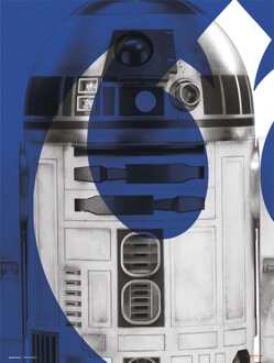 Kunstdruk Star Wars - Episode IX R2 D2 30x40cm Divers - 30x40 cm