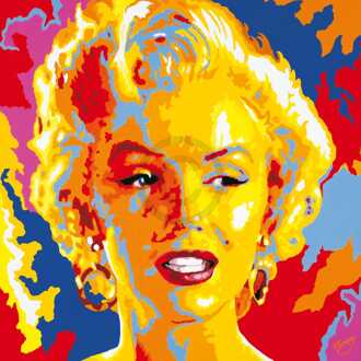 Kunstdruk Vladimir Gorsky - Marilyn Monroe 85x85cm Divers - 85x85 cm