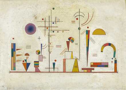 Kunstdruk Wassily Kandinsky - Ernst Spaß 70x50cm Divers - 70x50 cm