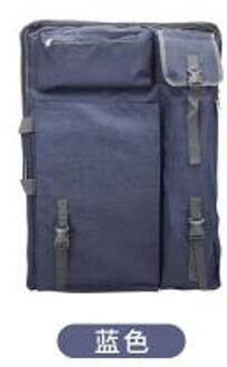 Kunstenaar Rugzak Draagtas Voor Art Opslag En Reizen, Waterdicht Grootte 500x650mm blauw