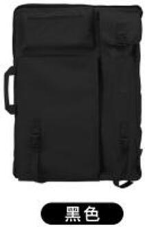 Kunstenaar Rugzak Draagtas Voor Art Opslag En Reizen, Waterdicht Grootte 500x650mm zwart