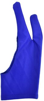 Kunstenaar Tekening Handschoen Voor Elke Graphics Drawing Tablet 2 Vinger Anti-Fouling Zowel Voor Rechts En Links Hand 21.5cm 4 Kleuren blauw