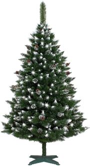 Kunstkerstboom Frosted Pine 180 cm Zonder Verlichting Met Sneeuw Groen