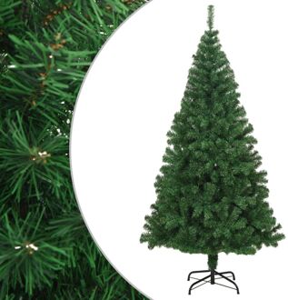 Kunstkerstboom met dikke takken 180 cm PVC groen