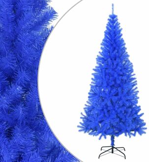 Kunstkerstboom met standaard 180 cm PVC blauw