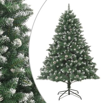 Kunstkerstboom met standaard 180 cm PVC Groen