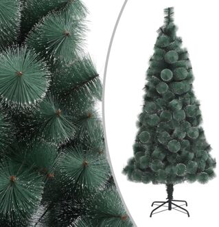 Kunstkerstboom met standaard 210 cm PET groen