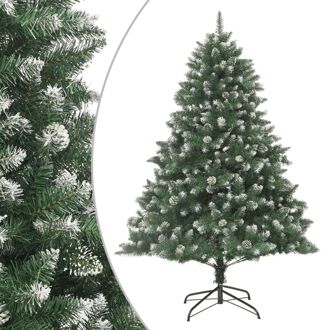 Kunstkerstboom met standaard 240 cm PVC Groen