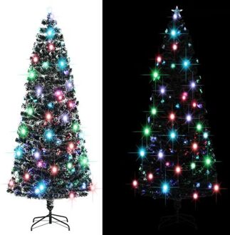 Kunstkerstboom met standaard|LED 240 cm 380 takken Groen