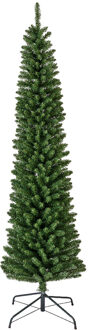 Kunstkerstboom Pencil pine h210 cm dia 65 cm extra smal groen