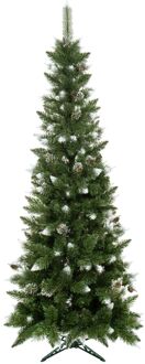 Kunstkerstboom Skinny Diamond Pine 250 cm Zonder Verlichting Groen