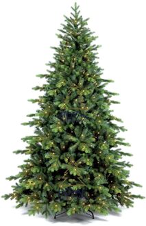 Kunstkerstboom Visby 210cm inclusief LED-verlichting Groen