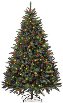 Kunstkerstboom Washington 180cm Multi Color LED-verlichting Groen