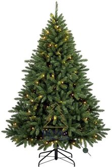 Kunstkerstboom Washington 210cm met LED-verlichting Groen