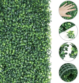 Kunstmatige Blad Screening Roll Uv Vervagen Beschermd Privacy Hedging Muur Landscaping Tuin Hek Balkon Scherm Home Decor Panel