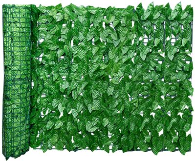 Kunstmatige Blad Screening Tuin Roll Uv Vervagen Beschermd Privacy Hedging Muur Landschapsarchitectuur Hek Panel Balkon Scherm