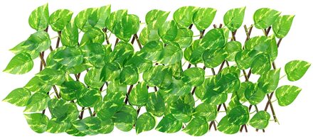 Kunstmatige Blad Tuin Hek Screening Roll Uv Vervagen Beschermd Privacy Kunstmatige Hek Muur Landschapsarchitectuur Ivy Tuin Hek Hotsale