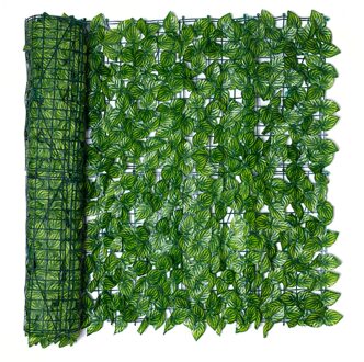 Kunstmatige Blad Tuin Hek Screening Roll Uv Vervagen Beschermd Privacy Kunstmatige Hek Muur Landschapsarchitectuur Ivy Tuin Hek Panel