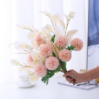 Kunstmatige Bloem Zijden Nep Bloemen Boeket Bruiloft Home Decoratie Thuis Tafel Decor Simulatie Bloemen 3