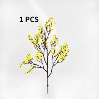 Kunstmatige Bloemen Tak Cherry Nep Planten Boeket Woonkamer Vaas Voor Thuis Bruiloft Decoratie Herfst