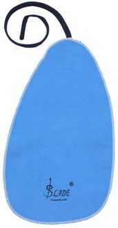 Kunstmatige Faux Suede Schoonmaakdoekje Cleaner Voor Alto Tenor Fluit Klarinet Sopraansaxofoon Sax Accessoires Onderhoud Tool
