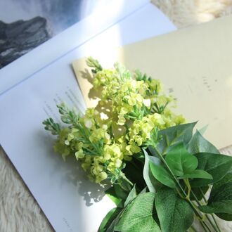 Kunstmatige Hyacint bloem tak fleurs artificielles voor thuis bruiloft decoratie nep bloemen krans DIY Accessoires groen