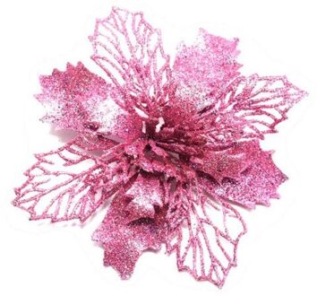 Kunstmatige Kunstbloemen Kerst Krans Kerstboom Decoraties Party Familie Speciale Decoraties Roze