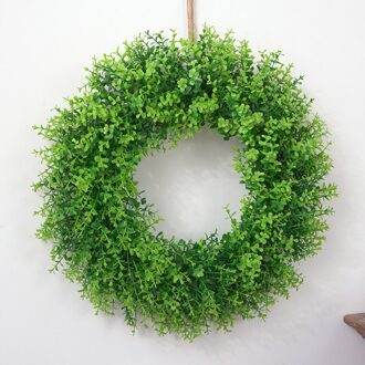 Kunstmatige Plant Garland Kunstmatige Plastic Guirlande Deur Wanddecoratie Thuis Bruiloft Decoratie Guirlande Hanger Little Eucalyptus